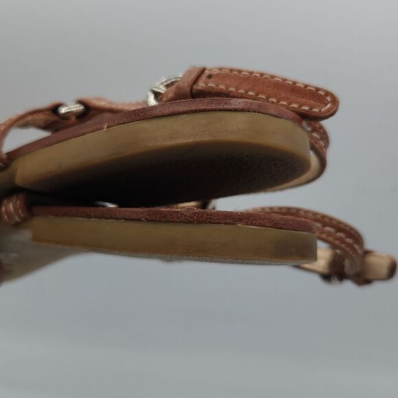 COACH Rue Dog Leash Flat Sandals - Picture 5 of 8